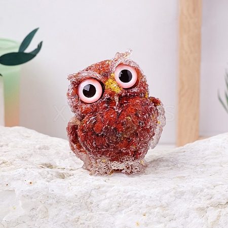 Resin Owl Display Decoration PW-WG50315-04-1