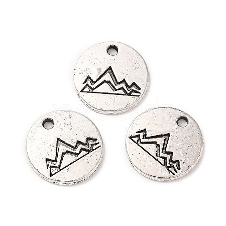 Tibetan Style Alloy Pendants PALLOY-R143-31AS-1