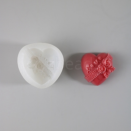 Valentine's Day Heart & Rose DIY Silicone Molds SIL-Z008-02E-1