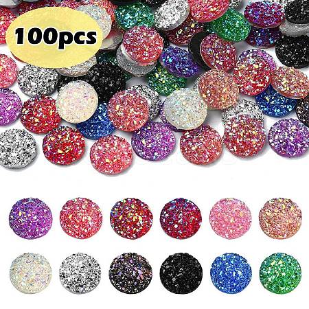 Resin Cabochons CRES-YW0001-01-1