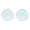 Transparent Resin Pendants RESI-N030-006A-2