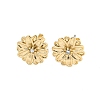 Brass Micro Pave Cubic Zirconia Ear Studs EJEW-P283-01G-04-1