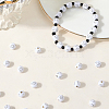 600Pcs Plating Acrylic Beads PACR-PA0001-10A-7
