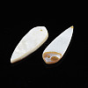 Natural Freshwater Shell Pendants SHEL-N026-180-3