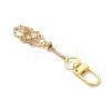 304 Stainless Steel Macrame Pouch Empty Stone Holder Pendant Decorations HJEW-JM04379-01-4