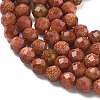 Synthetic Goldstone Beads Strands X-G-C263-A01-3mm-4