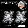 Polyester Acrylic Rhinestones Applique embroidery ABS Sequins FIND-WH20019-165A-05-2