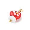 Christmas Handmade Lampwork Pendants STAS-C147-03C-2