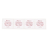 Christmas Theme Paper Self-Adhesive Stickers DIY-M070-08J-3