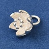 925 Sterling Silver Flower Charms with Jump Rings FIND-U013-02S-02-2