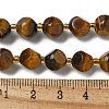 Natural Tiger Eye Beads Strands G-K387-A04-02-5