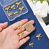 10Pcs 2 Styles 304 Stainless Steel Pendants STAS-BBC0007-91-3