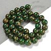 Synthetic Gold Clinquant Stone Beads Strands G-P549-A01-02D-3