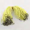 Multi-strand Necklace Cord for Jewelry Making NJEW-R217-10-1