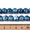 Baking Paint Glass Beads Strands DGLA-N016-10mm-10-4