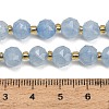 Dyed Imitation Jade Glass Beads Strands GL-Z001-02B-01-4