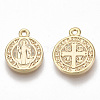 Brass Charms X-KK-S355-006G-NF-1