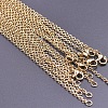 Unisex 304 Stainless Steel Cable Chain Necklaces VJ7708-2-1