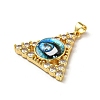 Real 18K Gold Plated Brass Pendants KK-L209-007G-05-2