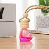 Heart Glass Empty Refillable Car Perfume Bottle PW-WG5167F-06-1