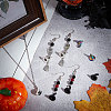 SUNNYCLUE 60Pcs 3 Style Rainbow Color Alloy Pendants FIND-SC0004-19-4