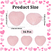 Heart Handmade Wool Felt Ornament Accessories DIY-CY0003-12B-2