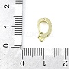 Brass Micro Pave Clear Cubic Zirconia Pendant Bails KK-L219-01G-01-3