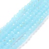 Electroplate Glass Beads Strands EGLA-A044-J6mm-L04-1