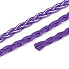 Braided Imitation Leather Cords LC-S002-5mm-09-3