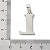 201 Stainless Steel Pendants STAS-Q342-53P-L-3