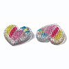 Transparent Resin Cabochons CRES-N034-12-3