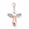 Imitation Pearl Acrylic Pendants X-HJEW-JM00423-2