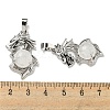 Natural Quartz Crystal Pendants G-G111-01P-06-3