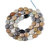 Natural Flower Amazonite Beads Strands G-T142-29-2