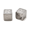 304 Stainless Steel European Beads STAS-D382-02R-P-1