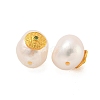 Oval Natural Freshwater Pearl Beads PEAR-K009-01G-2