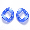 Imitation Jelly Acrylic Linking Rings OACR-S036-002B-E-3