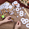 30 Bags Paper Thread Winding Bobbins DIY-PH0031-88-3