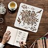 Plastic Reusable Drawing Painting Stencils Templates DIY-WH0202-287-3