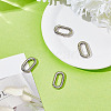 4Pcs 304 Stainless Steel Spring Gate Clasp Findings STAS-ME0002-66-4