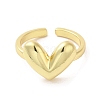 Rack Plating Brass Finger Ring RJEW-C072-24G-2