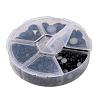 1Box ABS Plastic Imitation Pearl Dome Cabochons SACR-JP0001-25-2