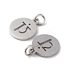 Non-Tarnish 304 Stainless Steel Charms STAS-Q201-T452P-2