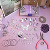 350Pcs DIY Glass Crystal Sun Catcher Hanging Decoration Sets PW-WG65588-01-2