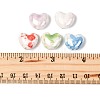 26Pcs 5 Colors Glazed Porcelain Beads PORC-FS0001-33-5