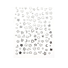 Metal Nail Decals Stickers MRMJ-R088-34-318-01-1