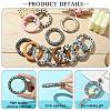 12Pcs 12 Styles Animal Print Silicone Beads SIL-CJ0001-33-3