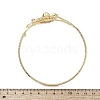 Lotus Alloy Arm Cuff Bangles for Girl Women LS-AJEW-A063-01D-G-5