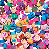 300Pcs Handmade Polymer Clay Colours Beads CLAY-CD0001-04-3