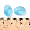 Frosted Glass Rhinestone Cabochons RGLA-G022-05A-202-3